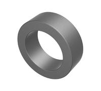 Lot de 5 entretoises rondes en acier de 1,9 cm de diamètre extérieur x 1,27 cm de diamètre intérieur, finition unie, compatibles avec vis, boulons de 1,27 cm ou M12, Metal Spacers Online (longueur