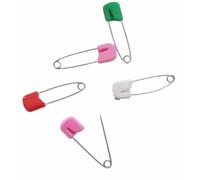 Lot de 5 - Epingle à nourrice de sûreté pour lange 4 cm