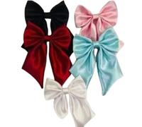 Lot de 5 épingles à cheveux multicolores en tissu Juttu Clipu/Jada Clipu/Juttu Kliplu/Jada Klipu/Juttu Pinu