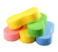 Lot de 5 éponges de lavage de voiture Temede 9,1" x 4,3" x 2,4" Grandes éponges Kit de mousse extra épaisse pour un nettoyage tout usage Éponges