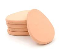 Lot de 5 éponges de maquillage beige pour application de fond de teint et de poudre
