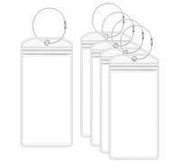 Lot De 5 Etiquette Valise, Etiquette Bagage Valise Transparente Etiquette Valise Voyage Avion CroisièRe éTiquette De Bagage Pour Bagage,Valise,Voyage