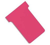 Lot de 5 Etuis de 100 fiches T NOBO en carton 170 g/m2 indice 2 rose G