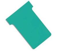 Lot de 5 Etuis de 100 fiches T NOBO en carton 170 g/m2 indice 2 vert G