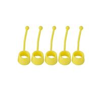 Lot de 5 exercices de doigts en silicone élastique et mains pour améliorer la force des doigts