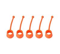 Lot de 5 exercices de doigts en silicone élastique et mains pour améliorer la force des doigts