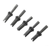 Lot de 5 fendeuses cannelées 18 mm pour béton pour pierre Granit - Outil à main pour fendre les roches dures avec une dureté élevée, robuste et durable