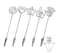 Lot de 5 fermoirs de bracelet avec pince crocodile - Porte-cartes, outil d'aide à la bijouterie pour un port facile en solo (argent)