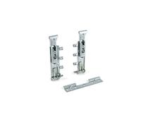 Lot de 5 ferrures de suspension invisible pour modules hauts Levelup1 avec platine