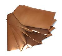 Lot de 5 feuilles A4 autocollantes métallisées brillantes pour travaux manuels (chrome rose doré, lot de 5)