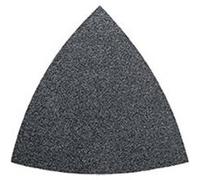 Feuille abrasive Delta avec bande auto-agrippante, non perforé Fein 63717083043 Grain 80 Cote d'encoignure 80 mm 5 pc(s)