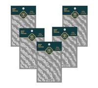 Lot de 5 feuilles d'autocollants imitation vague de mer avec effet 3D pour peinture en résine pour moules