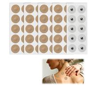 Lot de 5 feuilles de pansements magnétiques d'acupression et d'acupuncture - 21 mm - Pour genoux et dos - Thérapie magnétique efficace pour soulager la douleur - Imperméable et respirant