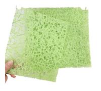 Lot de 5 feuilles de papier de soie ajourées vintage, 15 x 20 cm, for décoration de scrapbooking, loisirs créatifs, cartes, collage Pour Artisanat Scrapbooking(Green)
