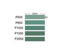 Lot De 5 Feuilles De Papier De Verre : P600 - P800 - P1000 - P1500 - P2000