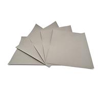 Lot de 5 feuilles de papier imperméable, grain 3000 en carbure de silicium de 230 x 280 mm, papier de ponçage