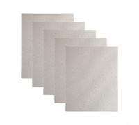 Lot de 5 feuilles de protection pour guide d'ondes en mica pour micro-ondes, sèche-cheveux, grille-pain et chauffage, remplacement facile et isolation de sécurité