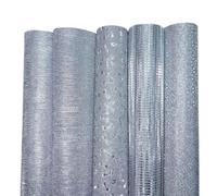 Lot de 5 feuilles de repassage résistantes à la chaleur, tissu de cuisson à paillettes arc-en-ciel pour projets de fusion de perles Perler, papier de protection anti-adhésif pour loisirs créatifs, 30