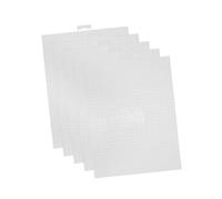 Lot de 5 feuilles de toile en maille plastique légères et flexibles pour loisirs créatifs