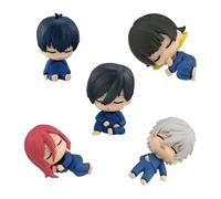 Lot de 5 Figurines Blue Lock en PVC Seishiro Nagi/Bachira Meguru/Isagi Yoichi en PVC 5 cm Mini modèle de Personnage Décoration de Bureau