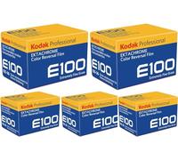 Lot de 5 films couleur Ektachrome E100 Kodak Professional (35 mm, 36 poses)
