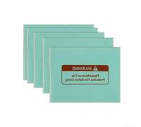 Lot de 5 films de protection pour casque de soudage en polycarbonate anti-éclaboussures, essentiel pour le blindage contre les scories de soudage (108 x 88 mm)