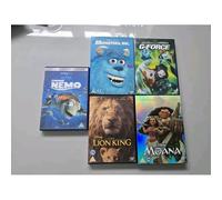 Lot De 5 Films Disney Incluant Moana - Dvd