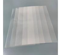 Lot de 5 films minces FEP transparents non adhésifs, résistants aux hautes températures et personnalisables for des applications polyvalentes(208x280mm T 0.1mm)