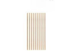 Lot de 5 fils de soudure en laiton 1,0/1,5/2,0/2,5/3,2 mm x 500 mm pour réparation de tuyaux en cuivre, réfrigérateur, climatiseur