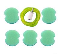 Lot de 5 filtres à air compatibles avec filtre pour tronçonneuse Homelite XL Garden 2 série 69141 1497a Comprend carburant pour carburant et ligne pour Power Super Outdoor Equipment
