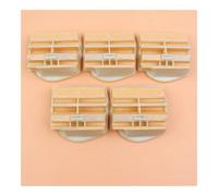 Lot de 5 filtres à air for tronçonneuses Essence 445 450 445E 450E, pièces Rechange for OEM 544080803, 544 08 08-03