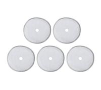 Lot de 5 Filtres à Café en Acier Inoxydable 304, Filtres de Rechange pour Presse Française Portables, écran de Rechange Détachable pour Presse Française et Machines à Thé(Grand - 1000ml)
