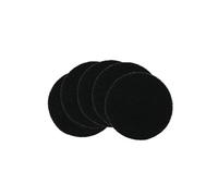 Linxor - Lot de 5 filtres à Charbon Actif pour composteur, Poubelle à Compost - Rond
