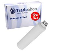 Lot de 5 filtres à eau de rechange pour Samsung RF24J9960S4 RF24R7201SR RF24R7201SR/EE RF25HMEDBBC RF25HMEDBSR RF25HMEDBWW RF25HMEDBSG RF26HFENDSR RF260BE