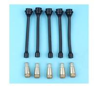 Lot de 5 filtres à Huile avec Tuyau d'huile for tronçonneuse 362 365 371 372 372XP, pièces de Rechange for Outils de Jardin