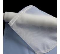Lot de 5 filtres à infusion en nylon réutilisables parfaits pour préparer des laits de noix et des soupes de différents types (200 microns)