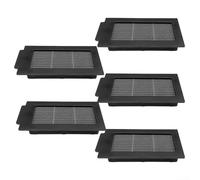 Lot de 5 filtres à poussière ECOVACS pour robot aspirateur Deebot T50 Pro, pièces de rechange pour maintenir la propreté de l'air et le contrôle de la poussière