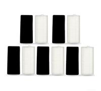 Lot de 5 filtres d'aspirateur de rechange avec éponge - pour Mamibot Exvac660, Exvac680s, Exvac880, pour Tesvor - pour X500 Pro, S6, M1, T8, pour Neatsvor X520, X600