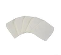 Lot de 5 filtres d'aspirateur en tissu T03193 pour XLC02, LC01 et BCL180, faciles à laver et à réutiliser