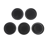 Lot de 5 filtres de protection de moteur pour aspirateur Arnica Bora 3000 4000 5000 7000 Premium BF84 - Noir - Diamètre : 13 cm