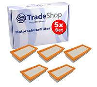 Lot de 5 filtres de protection du moteur à lamelles plats de rechange pour Kärcher 6.414-631.0 DS 5200 DS 5500 DS 5600 DS 5800 DS 6000 DS 6 DS 6 DS 6 Premium K 5500