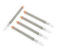 Lot de 5 filtres de pulvérisation de peinture sans air - Maille en acier inoxydable avec plastique renforcé pour pulvérisation SG10 et SG1-EF - Haute précision de filtration et (100 mailles)