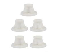 Lot de 5 filtres de rechange pour aspirateur de voiture Drecell VC021 pour aspirateur Brigii Mini Y120 Y120 Pro avec filtration HEPA améliorée