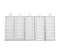 Lot de 5 filtres de rechange pour aspirateur EZVIZ RE4 RE4 Plus RE5 RE5 Plus, conçus pour capturer la poussière et maintenir des surfaces hygiéniques dans les environnements domestiques