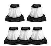 Lot de 5 filtres de rechange pour aspirateur JONR ED20 Pro à piles HEPA Grade Filtration ABS renforcé