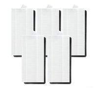 Lot de 5 filtres de rechange pour aspirateur pour usage domestique - Piège la poussière et les squames d'animaux - Facile à nettoyer - Matériau durable pour les propriétaires d'animaux et les familles