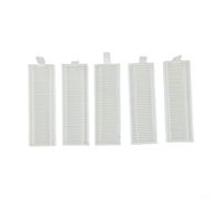 Lot de 5 filtres de rechange pour aspirateur robot Laresar Mars01 et Lubluelu, pour filtre de qualité HEPA, blanc, compatible avec Laresar Mars