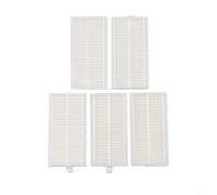 Lot de 5 filtres de rechange pour aspirateur robot M9 et Eureka E10s compatibles avec Midea, aide à maintenir les performances de la machine et la propreté de l'air