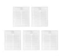 Lot de 5 filtres de rechange pour aspirateur robot pour Conga 7490 pour X-Treme, 7490 pour Genesis, lavables et réutilisables