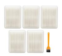 Lot de 5 filtres de rechange pour aspirateur sans fil Bosch UniversalVac18 | avec Brosse de nettoyage